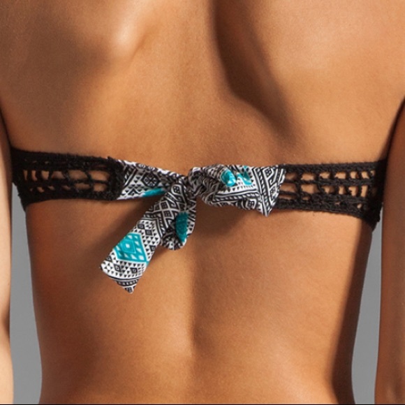 Rare Acacia Swimwear Buenos Aires Bandeau in Thai - Picture 2 of 3